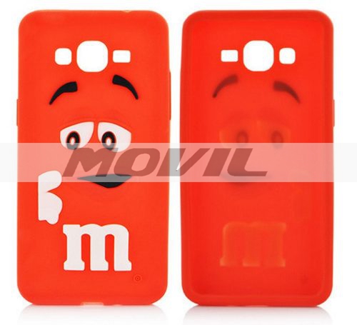 Funda Case M&m De Goma Pra Samsung Galaxy   J5 A5 E5